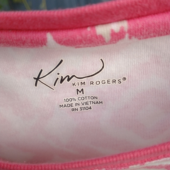 Womens Kim Rogers geometric top - Picture 2 of 3